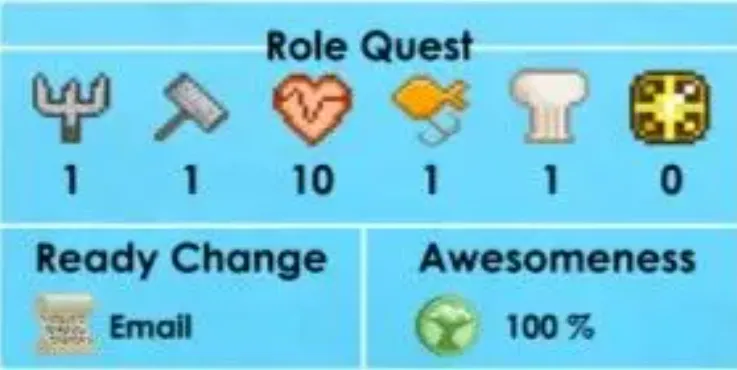 GW21 Dr Title + Anime Action Hair + Mercy Wings + One Ring + Max Surgery Role + Contestant Cap Rare Cosmetic (G)